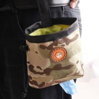 Portable Dog Treat Bag Drawstring Carries Toys Food Poop Bag Pouch Hands Free Training Feeding Waist Bag Dog Treat Pouch