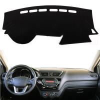 For Russia Kia Rio 3 2012 2013 2014 2015 2016 2017 Dashboard Cover Pad Mat Sun Shade Instrument Carpet Car Protector Accessories