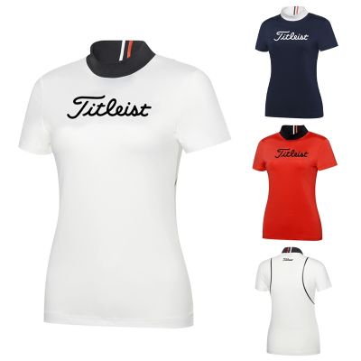 SOUTHCAPE ANEW Odyssey DESCENNTE Titleist Amazingcre☬❍  New summer golf ladies quick-drying breathable slim golf female slim outdoor sports T-shirt