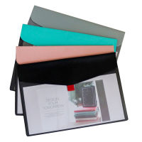 Leather File Bag Data File Bag Button Closure File Bag Filing Products A4 Leather File Bag Large Capacity File Bag