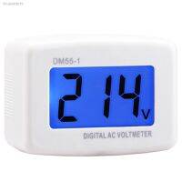 ✹ DM55-1 Digital LCD Voltmeter 110V 220V EU US Plug Volt Meter Socket Voltage Tester Voltage Meter Wall Flat Voltage Meter