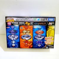 ของแท้ AUTH Takara Tomy BB-56 Beyblade 3 in 1 Box Set Hybrid Wheel Set Attack &amp; Balance Type RARE ลูกข่างเบเบลด BB56