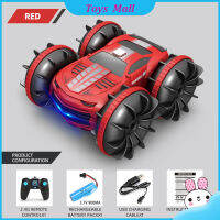 2in1 Rc รถ2.4Ghz รีโมทคอนโทรลเรือกันน้ำวิทยุควบคุม Stunt รถ4wd รถทั้งหมด Terrain Beach สระว่ายน้ำของเล่นสำหรับชาย