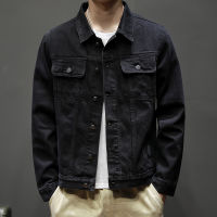 Spot Fast Shipping Spring And Autumn Jackets MenS Cotton Student Handsome Denim Jacket 2023 New Trend