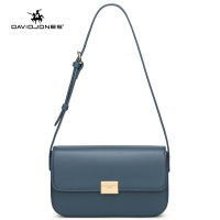 New David Jones Paris Women Handbag Waterproof Female Crossbody Bag Small Plain Lady Fashion Shoulder Bag