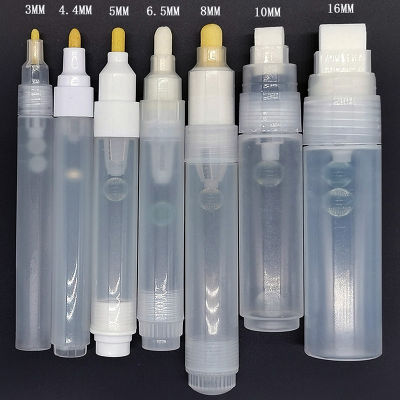 1PC สามารถใช้ซ้ำได้พลาสติกปากกา Rod Liquid Chalk สีปากกาบาร์เรลหลอดปากกาเครื่องหมายปากกาอุปกรณ์เสริม-Yrrey
