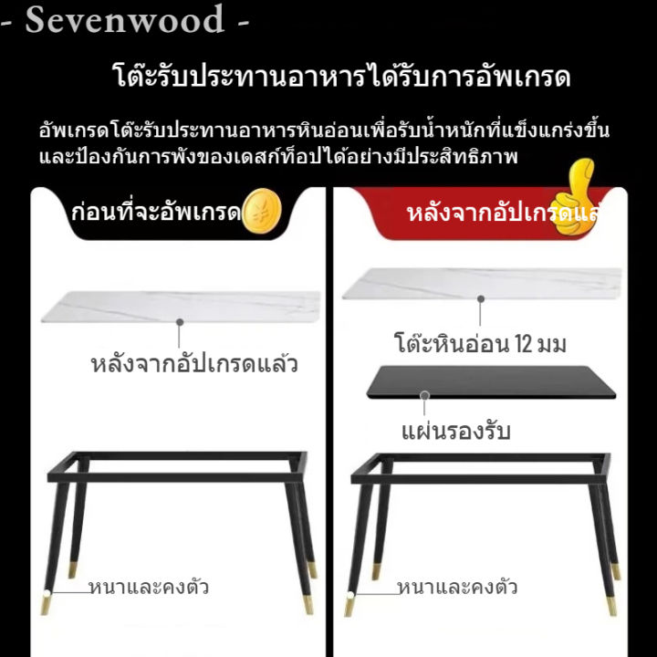 sevenwood-โต๊ะกินข้าว-สไตล์โมเดิร์น-โต๊ะกาแฟ