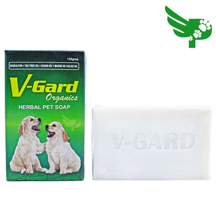 V-GARD ORGANICS HERBAL PET SOAP 135g - Pet Soap Dog Soap Cat Soap ...