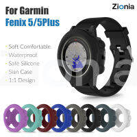 Zionia ซิลิโคนผิวง่ายเปลี่ยนเคสปกคลุมเชลล์สำหรับ Garmin Fenix 5 Plus Fenix5 กีฬาดูอุปกรณ์เสริม