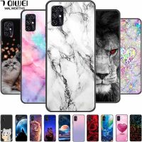 For ZTE Blade V2020 Smart Case Shockproof Silicone Marble DESIGN Phone Cover for ZTE Blade V20 Smart Cases Soft Funda Coque Capa