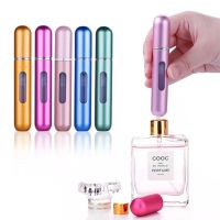 8/5ml Portable Bottom Filled Perfume Bottle Cosmetics Sub-Bottling Atomizer Portable Refillable Spray Empty Container Bottle Travel Size Bottles Conta