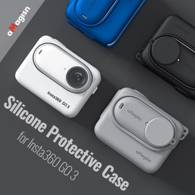 For Insta360 GO3 Silicone Case For Insta360 Go 3 Action Sports Camera All-Round Protective Shell Cover Accessories In Stock