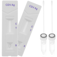 5ชุด Dog Canine Distemper Test Paper สำหรับ Home Quick Testing Strips Professional CDV CPV Testing Strips