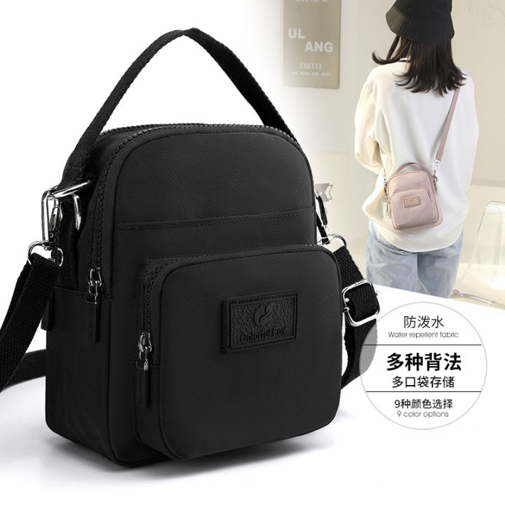 2023-summer-new-korean-style-simple-solid-color-shoulder-hand-bag-nylon-cloth-casual-and-lightweight-crossbody-womens-bag-2023