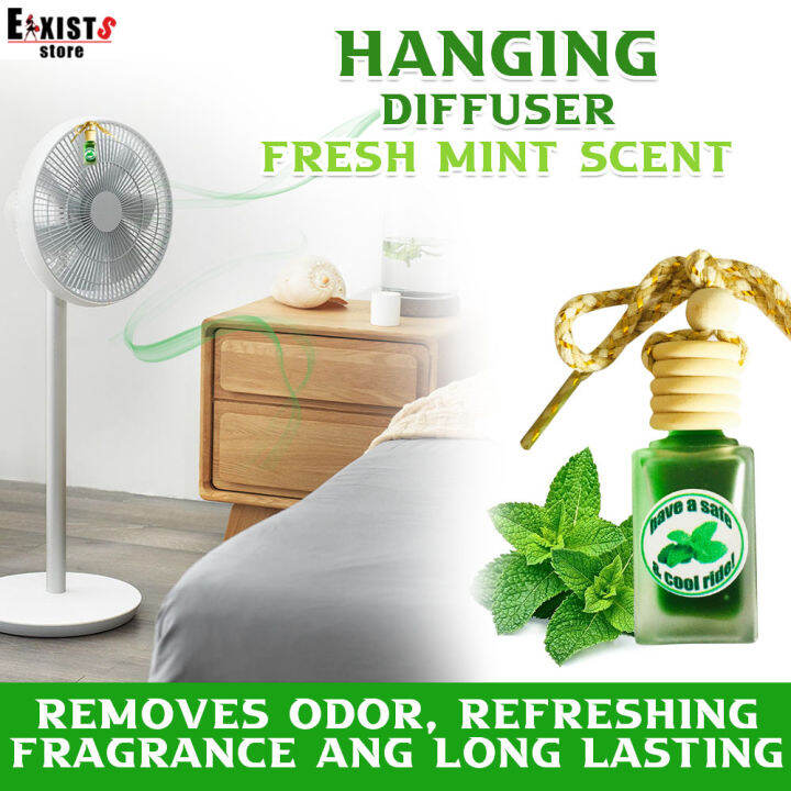 Hanging Diffuser Fresh Mint Scent 10ml Air Freshener, Car diffuser