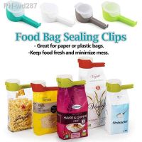Reuseable Snack Sealing Clip Plastic Helper Food Saver Seal Pour Food Keeping Sealer Storage Bag Clip Travel Kitchen Gadgets
