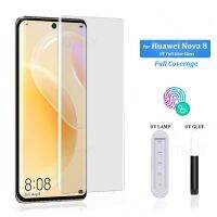 UV Tempered Glass for Huawei P30 Pro Screen Protector Full Coverage for Mate 20 30 40 RS P50 Pro Nova 8 Nova 7 9 Pro Glass Vinyl Flooring