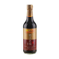 Lee Kum Kee500ml ซีอิ๊วดำ Selected Dark Soy Sauce ตราลีกุมกี  李锦记精选老抽