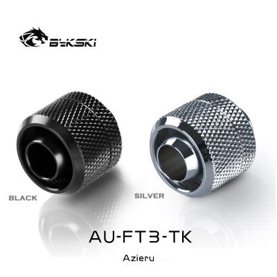 Bykski 4Pcs Azieru AU-FT3-TK,3/8 "Id* 5/8" OD 10X16Mm Soft Tube Fittings,G1/4 "PC Water Cooling Connector สำหรับท่อท่อ