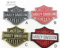 โลโก้ ฮาเลย์ เดวิดสัน งานโลหะ แต่งทั่วไป Size: 55*43mm Small Metal Harley Davidson Motorcycles Motorbike Emblem Badge