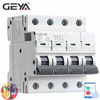 【YF】✵☽▲  GEYA GYM9 4P 6KA Breaking Capacity MCB Din Rail Circuit 6A-63A Type Factory Manufacturer