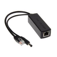 【Direct-sales】 Huilopker MALL 10/100M IEEE802.3at /Af Power Over Ethernet PoE Splitter Adapter สำหรับ IP Hotselling W91A