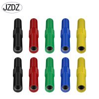 【LZ】℡♞  JZDZ-Adaptador Fêmea de Soquete Banana Conector Conector de Acoplador Plugue Banana Isolado 4mm jzdz 10Pcs