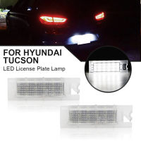 ไฟ LED หมายเลขทะเบียนสำหรับ Hyundai Tucson 2010-2014 Hyundai IX35 2010-2013ข้อผิดพลาดฟรีโคมไฟป้ายทะเบียน OEM #:925012S000