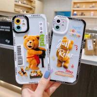 เคสโทรศัพท์ TPU แบบนิ่ม iPhone สำหรับรุ่น 14/14PRO 14 PROMAX 13/13PRO 13PROMAX 12 11 XS#264