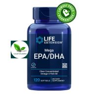 NEW Life Extension Mega EPA/DHA / 120 Softgels