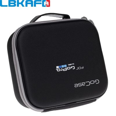Lbkafa กระเป๋าถือแบบพกพา Eva,กระเป๋าใส่ของป้องกันการเดินทางสำหรับ Gopro Hero 7 6 5 4 3 Sjcam Sj4000 Sj6 Yi อุปกรณ์เสริมกล้อง