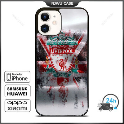 LFC England Flag Phone Case for iPhone 14 Pro Max / iPhone 13 Pro Max / iPhone 12 Pro Max / XS Max / Samsung Galaxy Note 10 Plus / S22 Ultra / S21 Plus Anti-fall Protective Case Cover