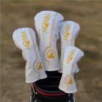 Honma Golf Club #1 #3 #5 Wood Headcovers Driver Fairway Woods Cover PU Leather Head Covers Set Protector GolF