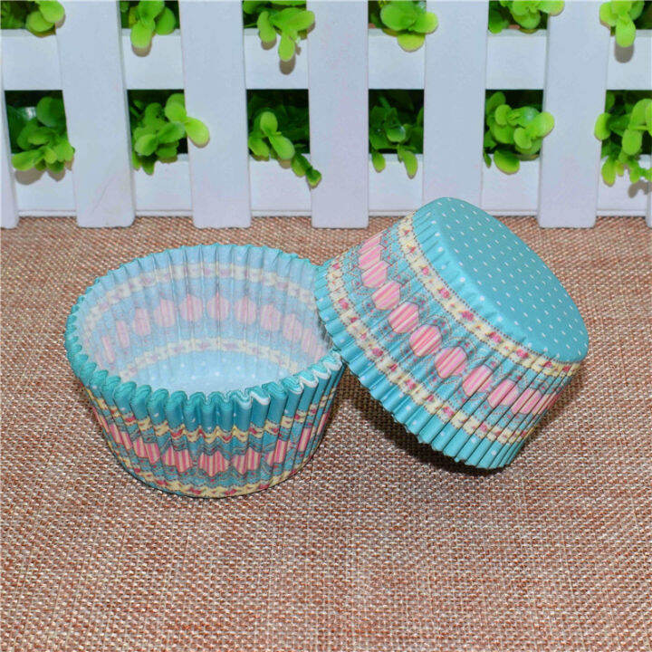 🔥B.two👍 100Pcs/pack Cake Muffin Cupcake Paper Cups Cake Box Cupcake