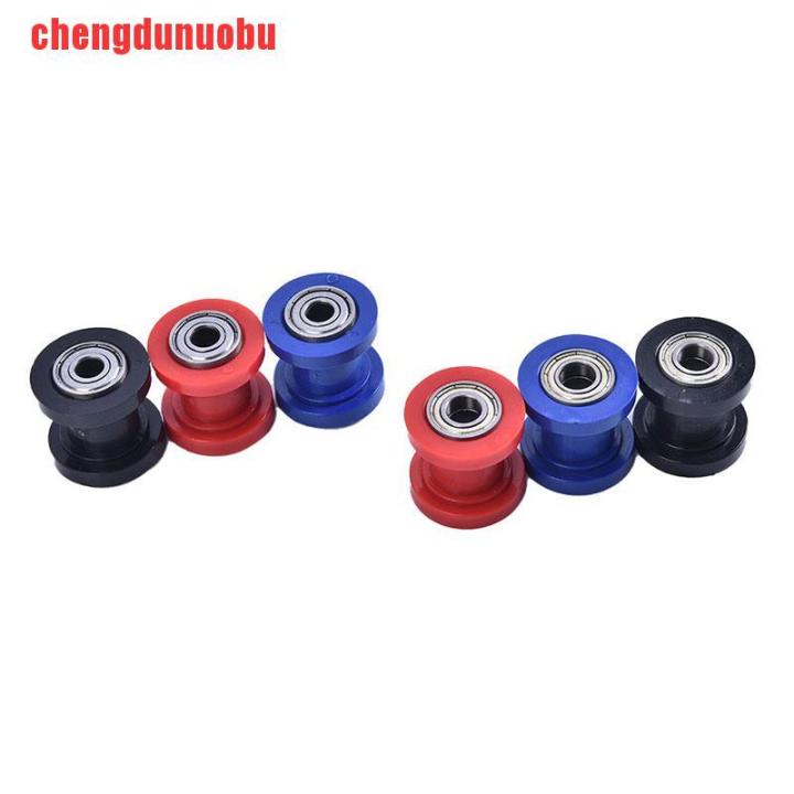 chengdunuobu-1pcs-8mm-10mm-chain-roller-slider-tensioner-wheel-guide-pit-dirt-m