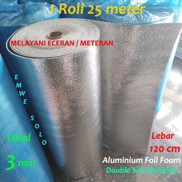 Roll Tebal Mm Thermal Busa Foam Aluminium Foil Peredam Panas