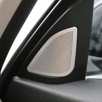 For BMW 3 Series F30 2013-2018 Stainless Car Door Panel Loudspeaker Pad Speaker Cover Trim Frame Sticker Moulding Accessories