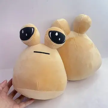 22CM My Pet Alien Pou Plush Stuffed Toy Cute Cartoon Emotion Alien