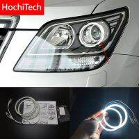 HochiTech for Kia Borrego Mohave 08-10 Ultra bright SMD white LED angel eyes 2600LM 12V halo ring kit daytime running light DRL