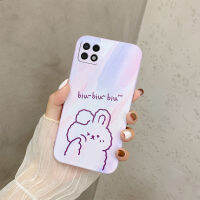 เคส5G A22 Samsung Galaxy กระต่ายน่ารักการ์ตูนหมีน่ารักพร้อมฝาครอบโทรศัพท์ลายการ์ตูนน่ารักข้าง SamsungA22เคสนิ่ม TPU