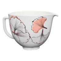 KitchenAid Artisan Ceramic Bowl 5Qt. - Ginkgo Leaf