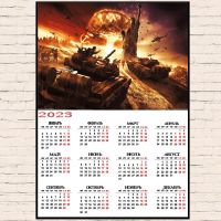 ✴♤✐ World War II Russian Joseph Stalin Leninist Political Soviet Union USSR CCCP 2023 Calendar Poster Retro living room decoration