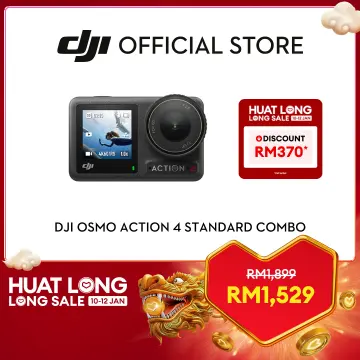 DJI Osmo Action 4 sports camera 1/1.3″ Sensor 4K/120fps & 155º