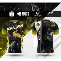 2023 NEW   shirt sublimation valorant agents full e-sports   2 - killjoy, omen, phoenix, raze v1, raze v2 cool  (Contact online for free design of more styles: patterns, names, logos, etc.)