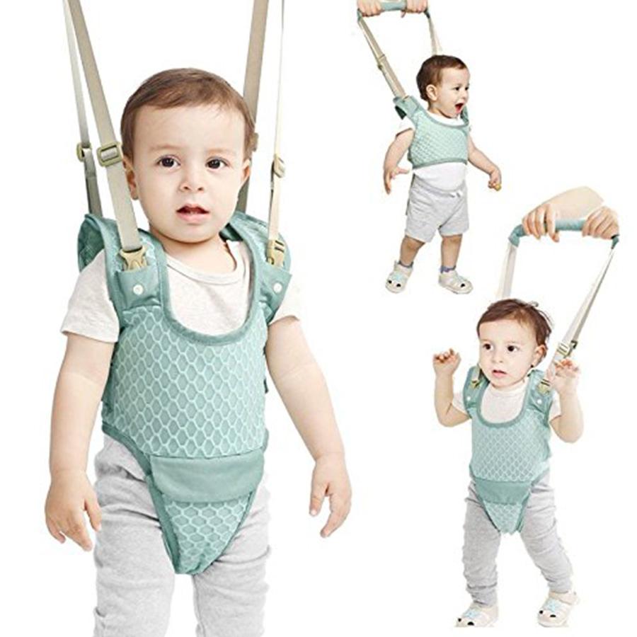 4 in 1 Multi-function Safety Baby Walking Harness Walker for Baby 7-24 Months Stand Up and Walking Learning Helper for Baby Hitechz Baby Walker Toddler Walking Assistant Blue 