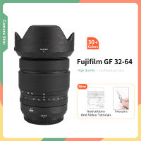 สำหรับ Fujifilm 32 64มิลลิเมตรผิว GF 32-64มิลลิเมตร F 4เลนส์ผิวป้องกันรอยขีดข่วนป้องกันสติ๊กเกอร์ห่อผิววงจรสายสีทอง