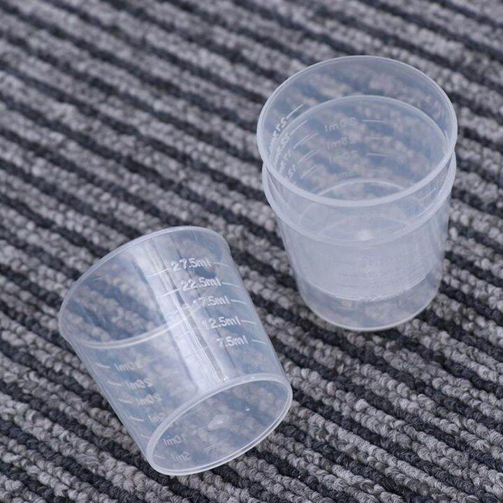 cw-20pcs-30ml-measuring-cups-transparent-scale-plastic-graduated-cup-laboratory-supplies-for-paint-epoxy