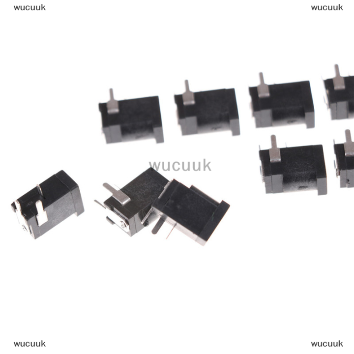 wucuuk-10-pcs-black-3-pin-3-5mm-x-1-3mm-dc-power-jack-socket-pcb-mount