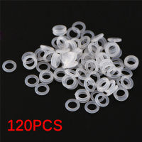 ZHANTONG 120Pcs Silicone Rubber O-Ring Switch Dampeners White For Cherry MX Keyboard