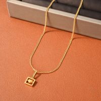 France Designer 18K Gold Plated Brass Heart Hollow Charm Necklace Pendant Boutique Top Quality Luxury Brand Jewelry Bijoux